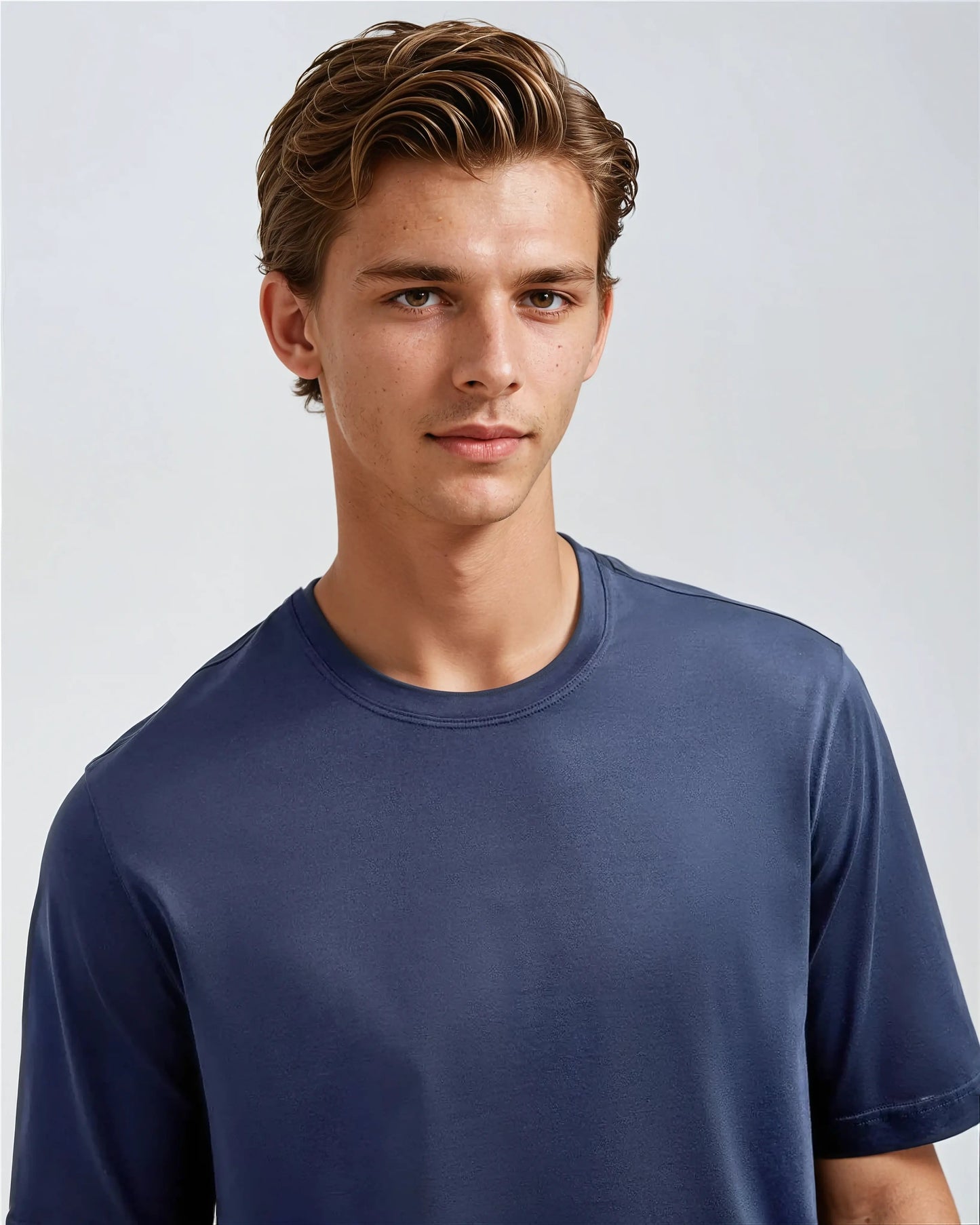 Supima Cotton T-shirt – Deep Blue